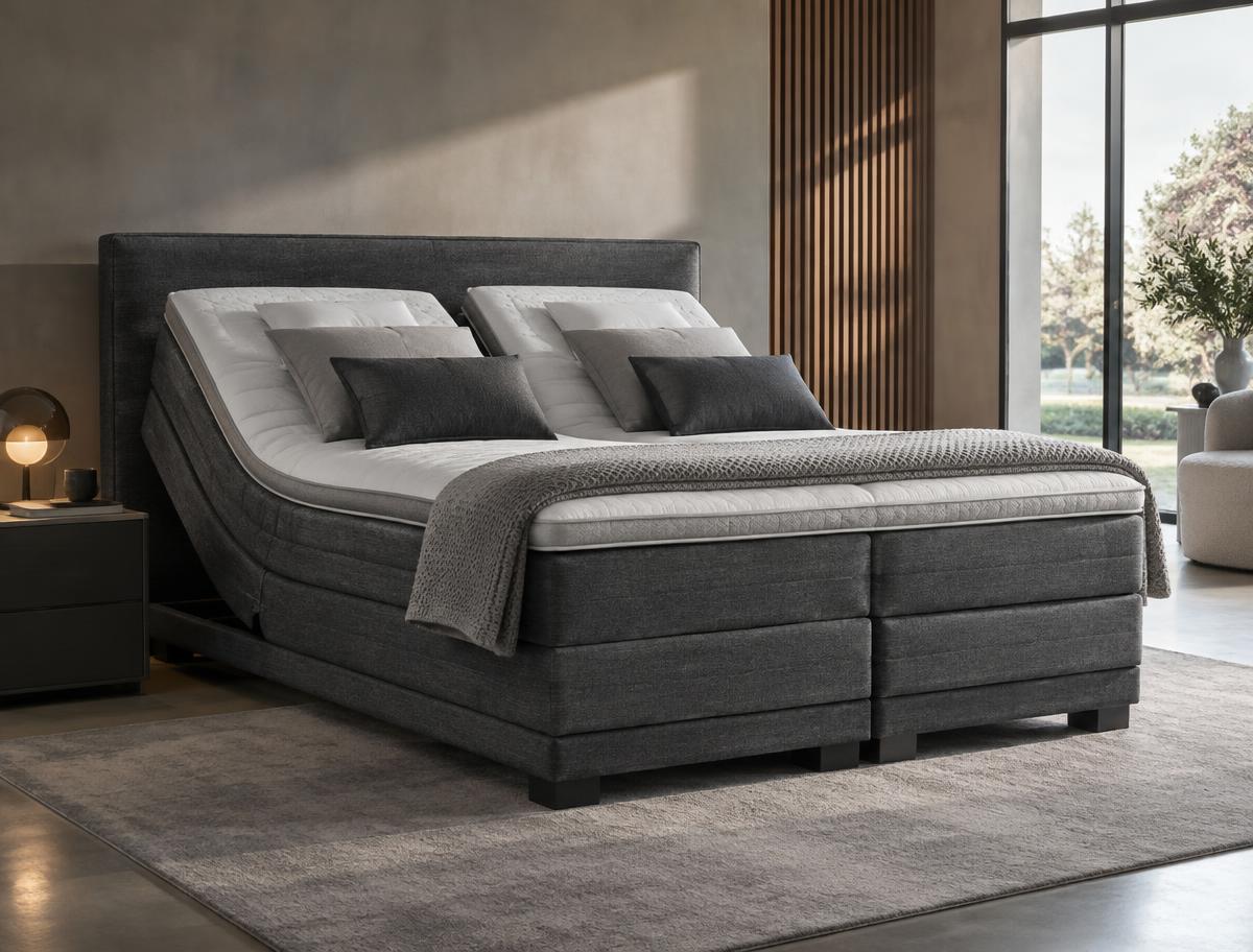 Structure d'un lit boxspring Velda