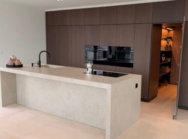 Projet de cuisine à Grâce-Hollogne, vue d'ensemble